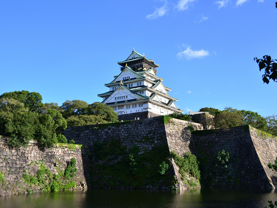 大阪城のお堀